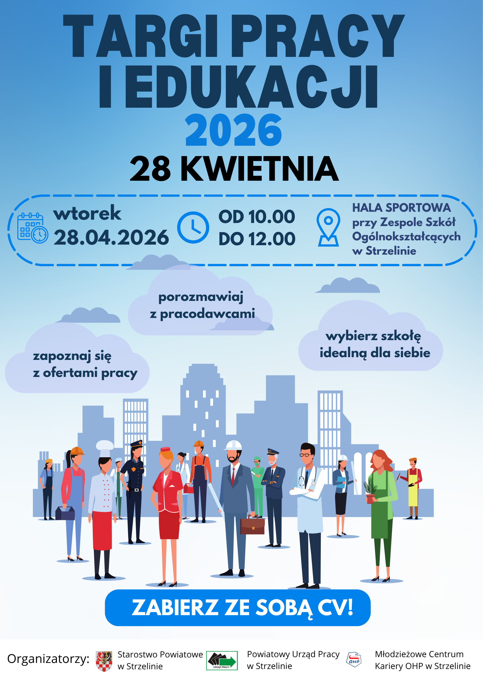 Obrazek dla: Targi Pracy i Edukacji 28.04.2026 r.